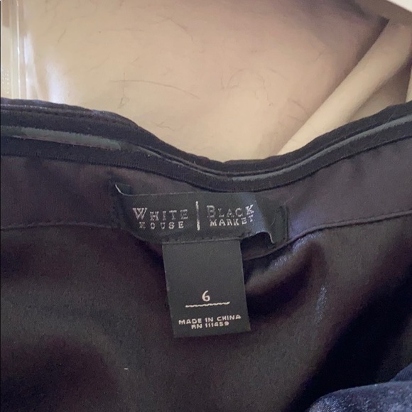 White House Black Market: Strapless dress - Picture 5 of 6